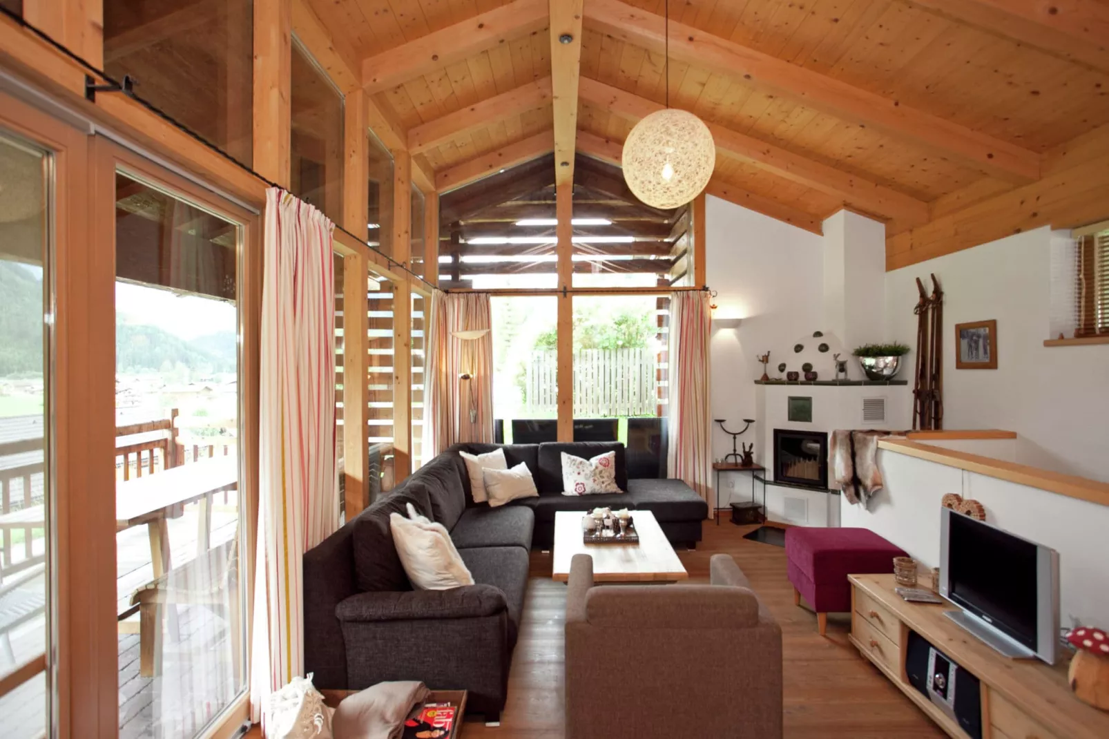 Chalets im Wald-Woonkamer