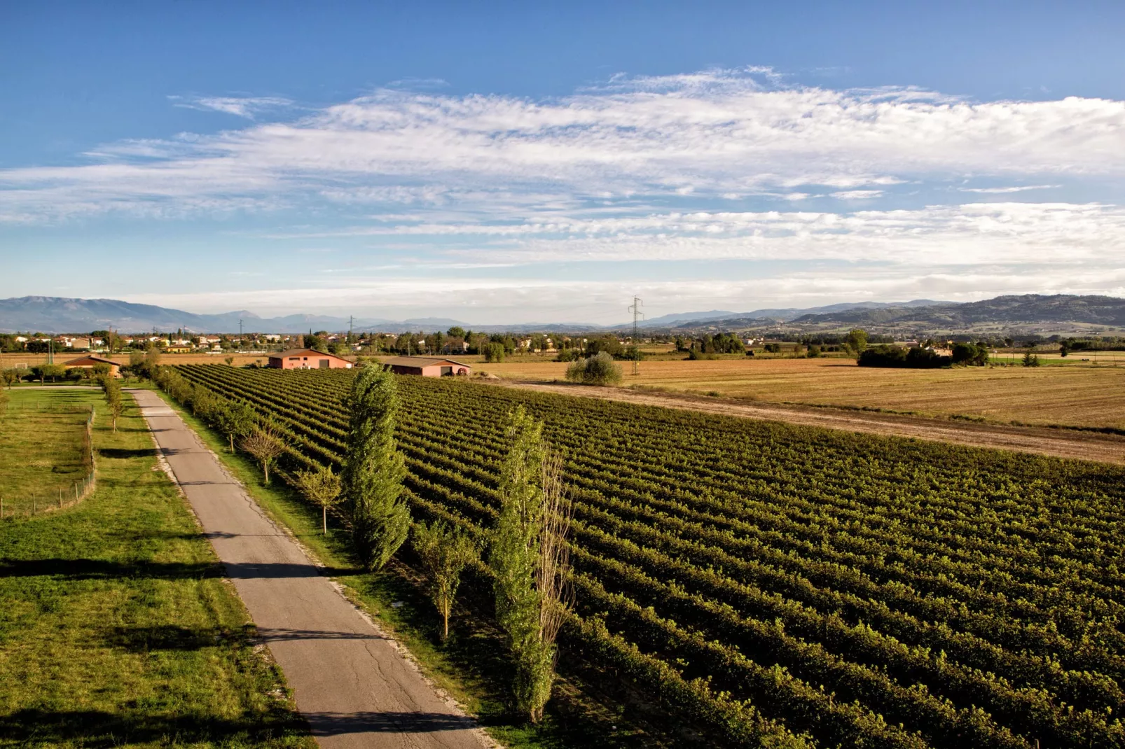 Villa Angeli-Gebieden zomer 20km