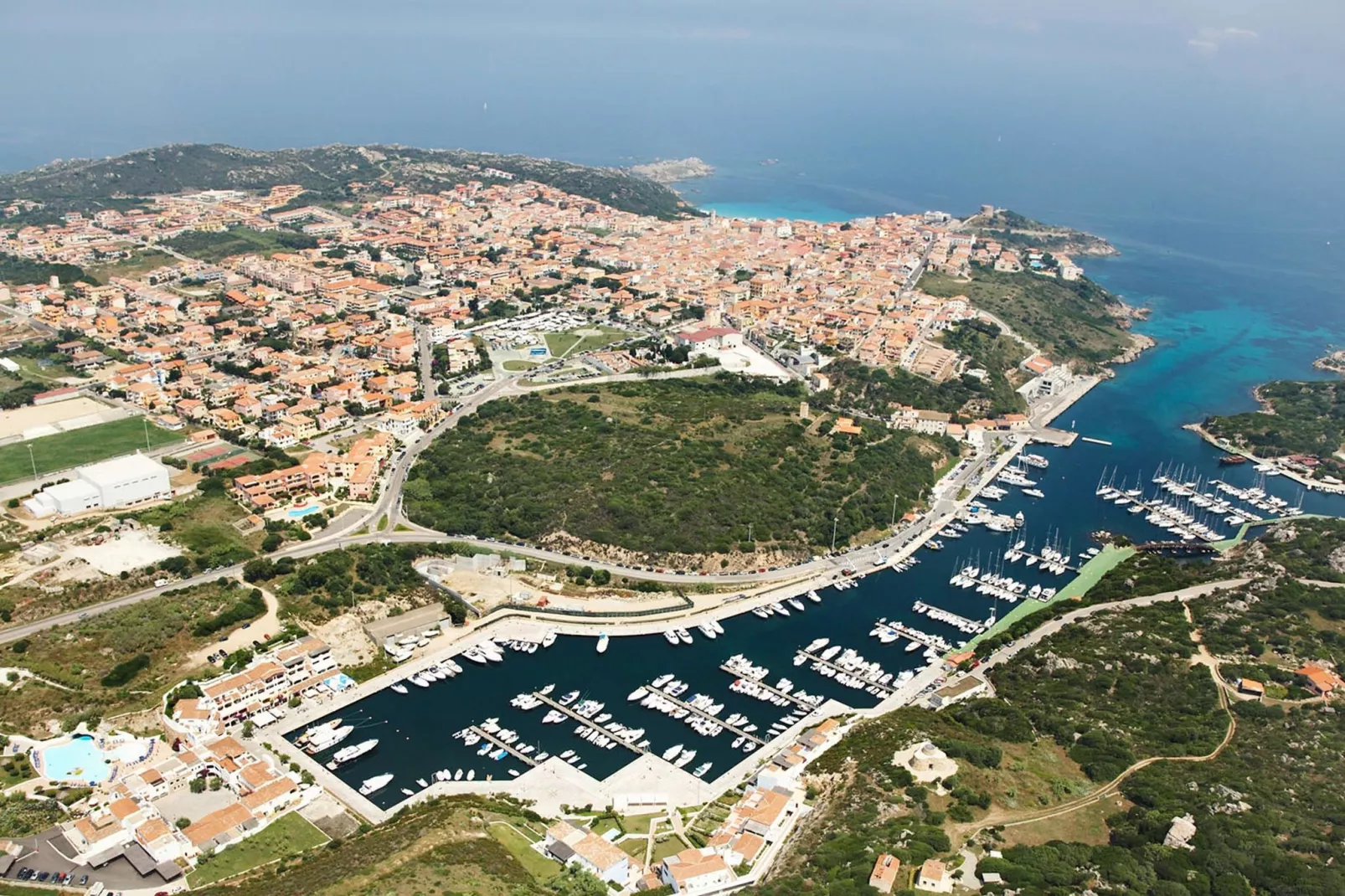 S Teresa di Gallura Due-Gebieden zomer 5km