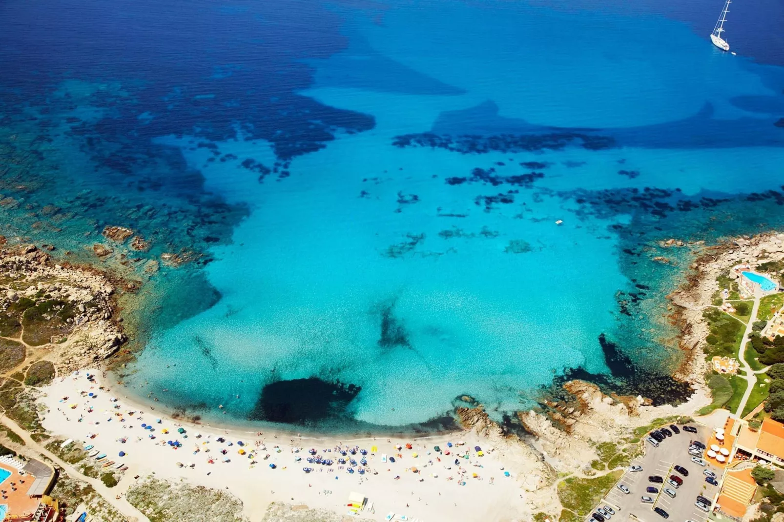 S Teresa di Gallura Quattro-Gebieden zomer 20km