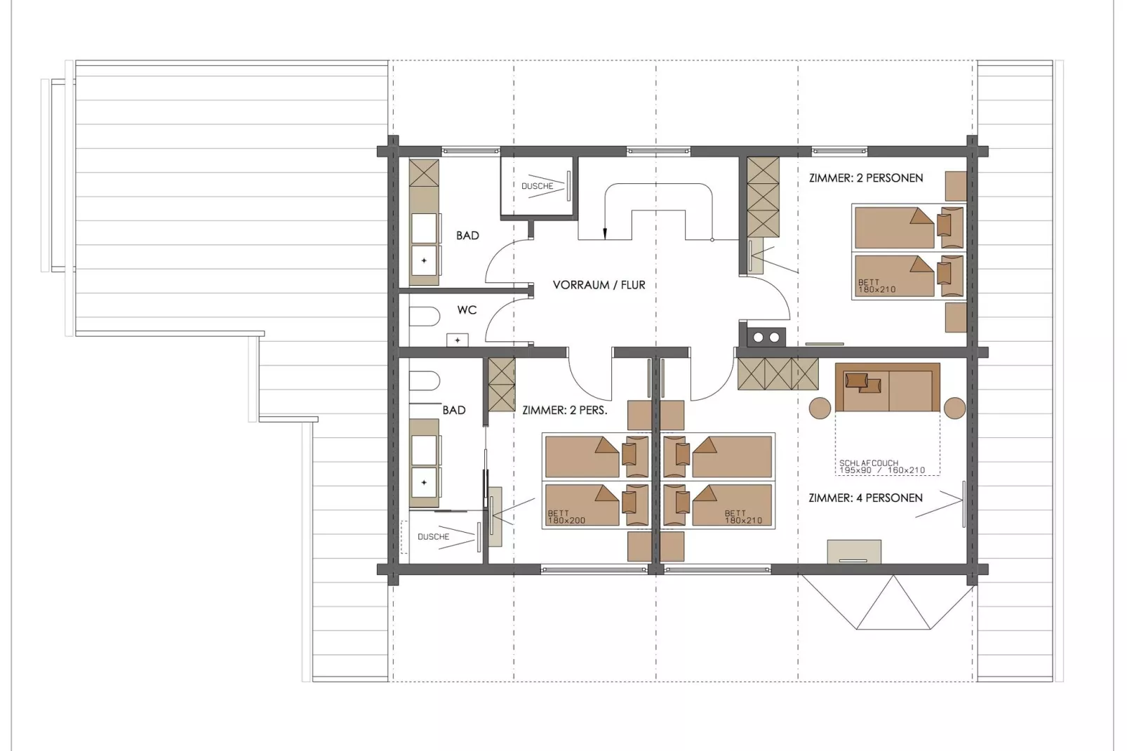 Chalet Huski Viehhofen-Faciliteiten