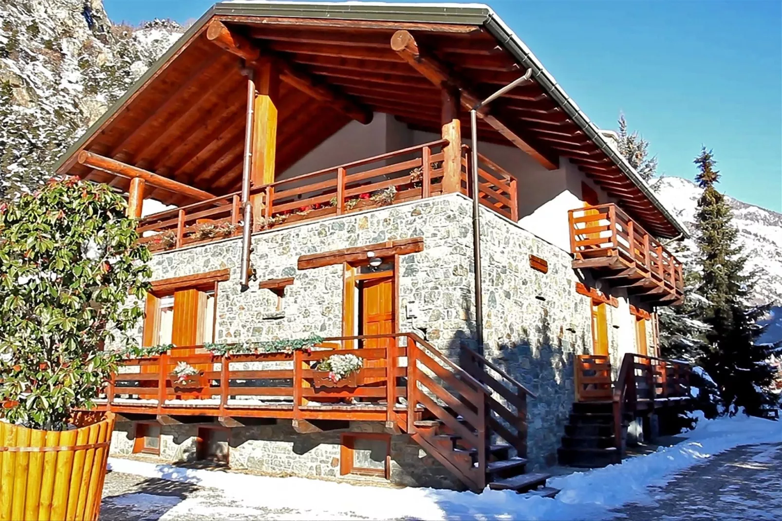 Chalet Antey Trilo-Exterieur winter