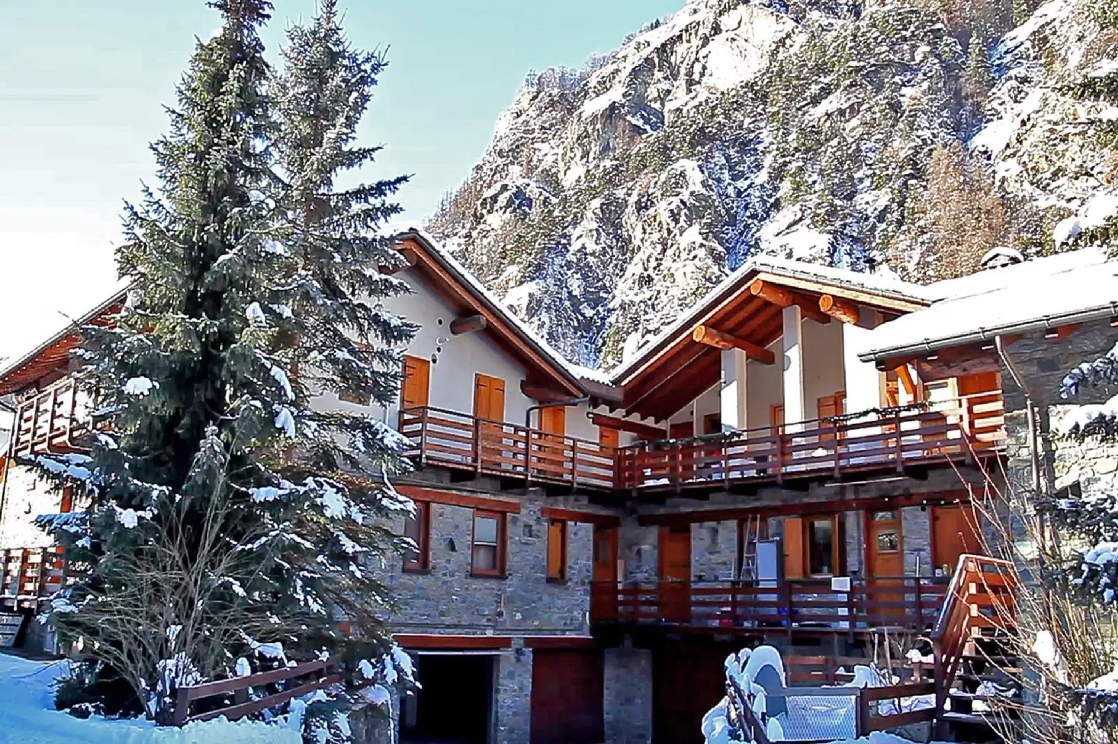 Chalet Antey Trilo-Exterieur winter