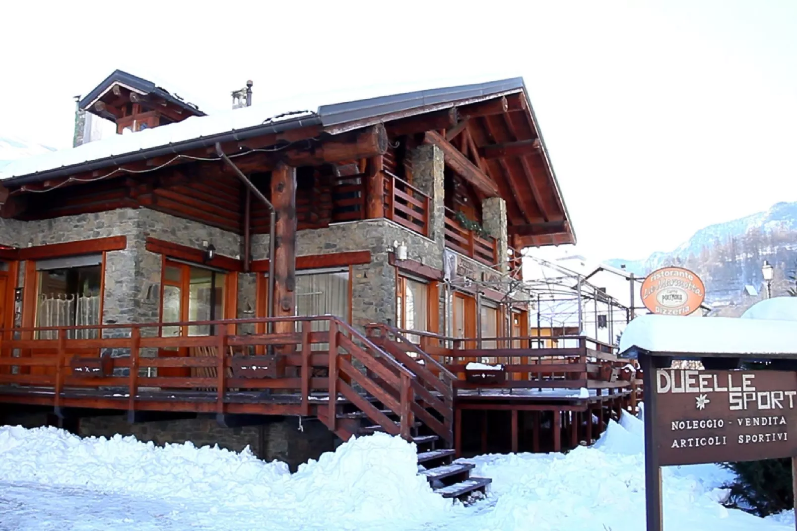 Chalet Antey Trilo-Exterieur winter