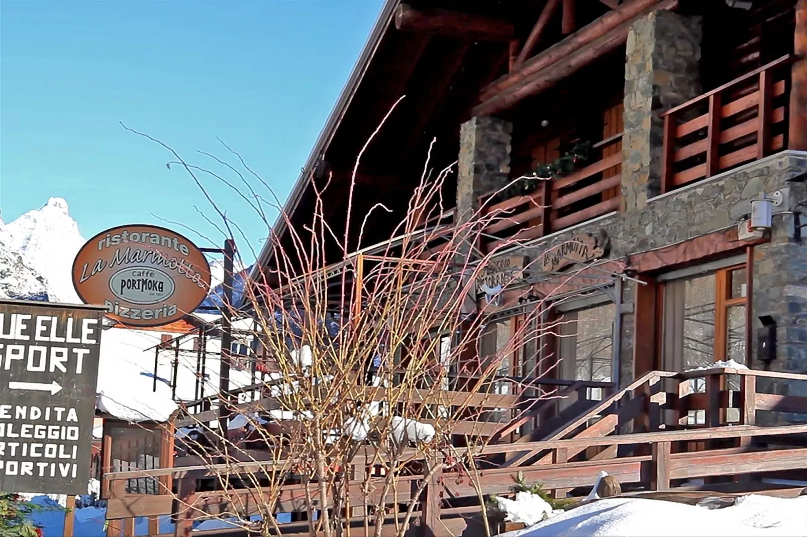 Chalet Antey Trilo-Exterieur winter