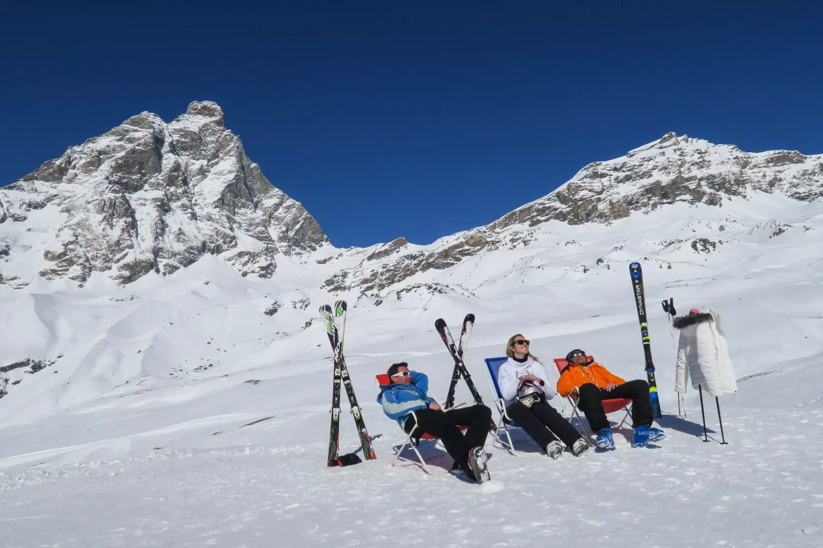 Residenza Cervinia Bilo Sei-Gebied winter 20km