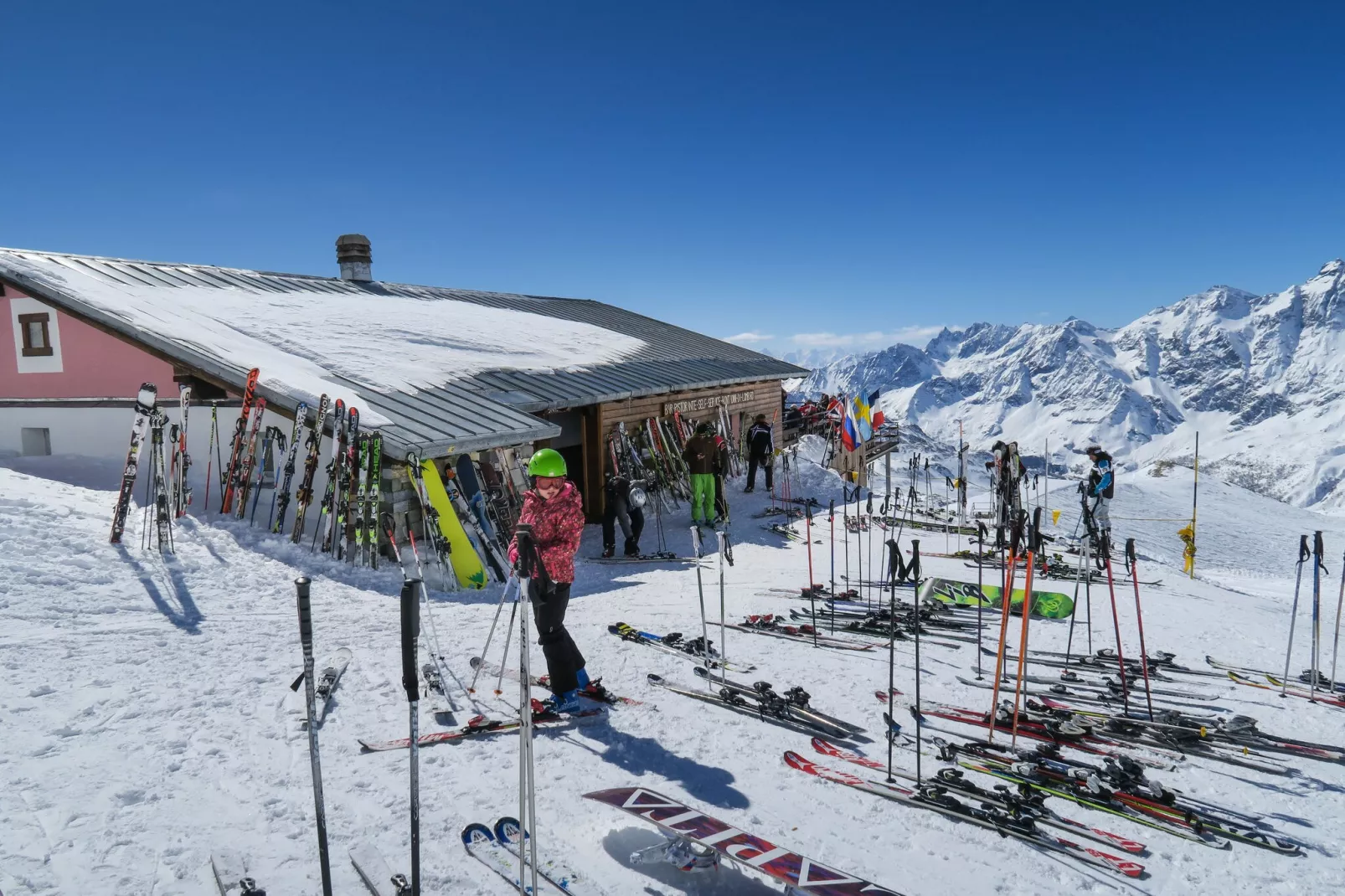 Residenza Cervinia Bilo Sei-Gebied winter 20km