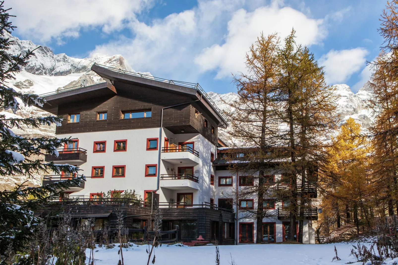 Residenza Cervinia Bilo Piano Cinque-Exterieur winter