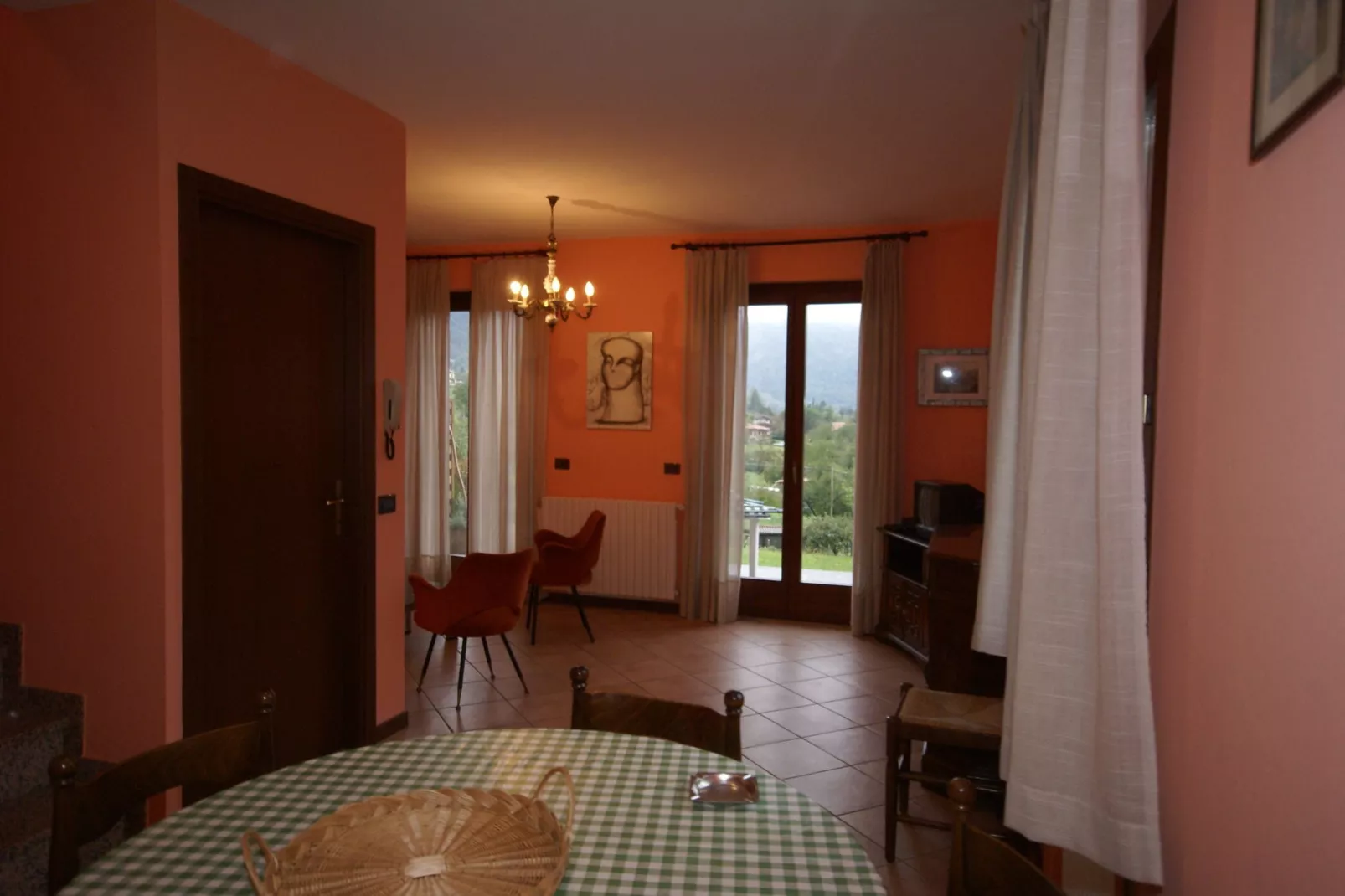 Casa Flora 4 app-Woonkamer