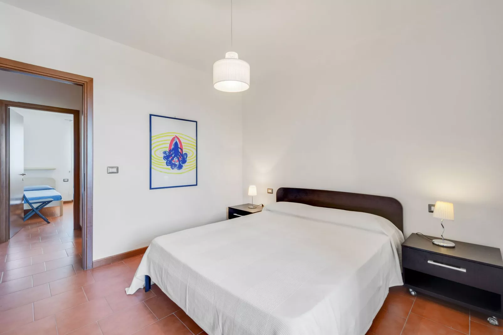 Gezellig vakantiehuis vlak bij het Gardameer met zwembad-Slaapkamer