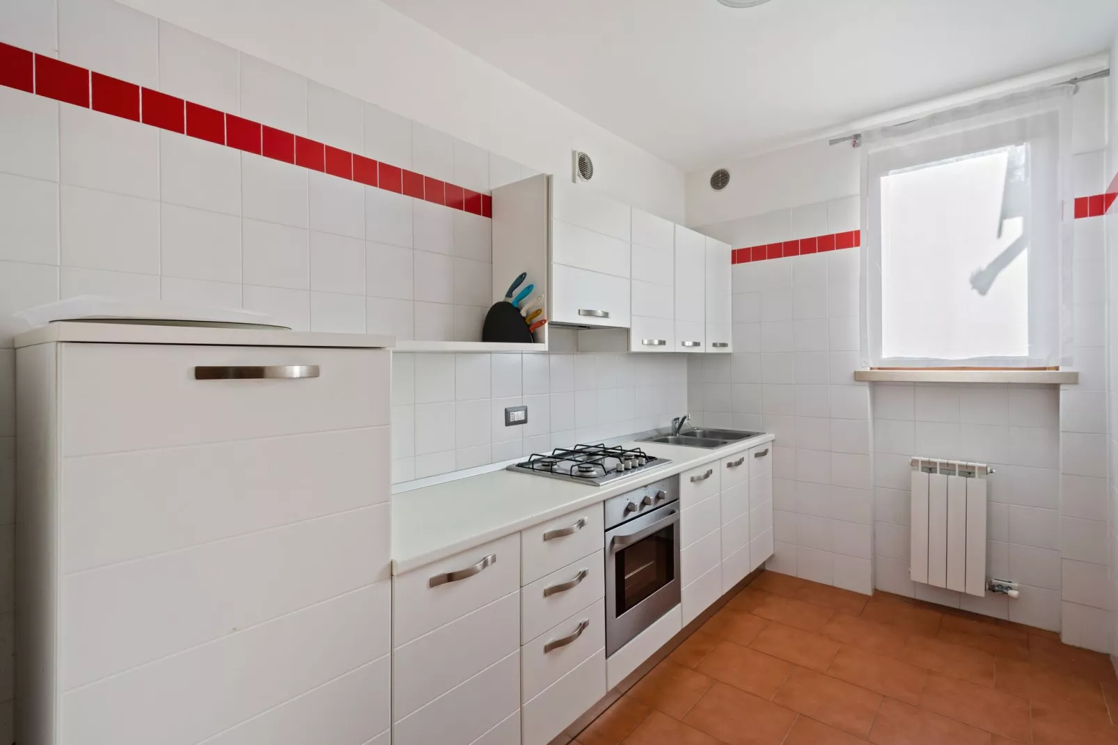 Gezellig appartement in Polpenazze del Garda met grote tuin-Keuken