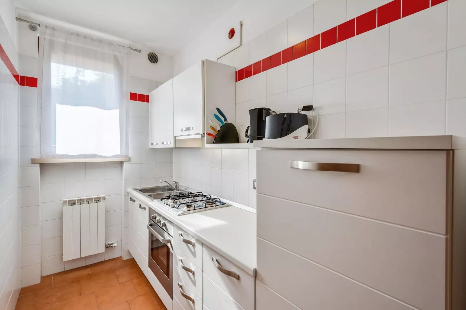 Gezellig vakantiehuis vlak bij het Gardameer met zwembad-Keuken