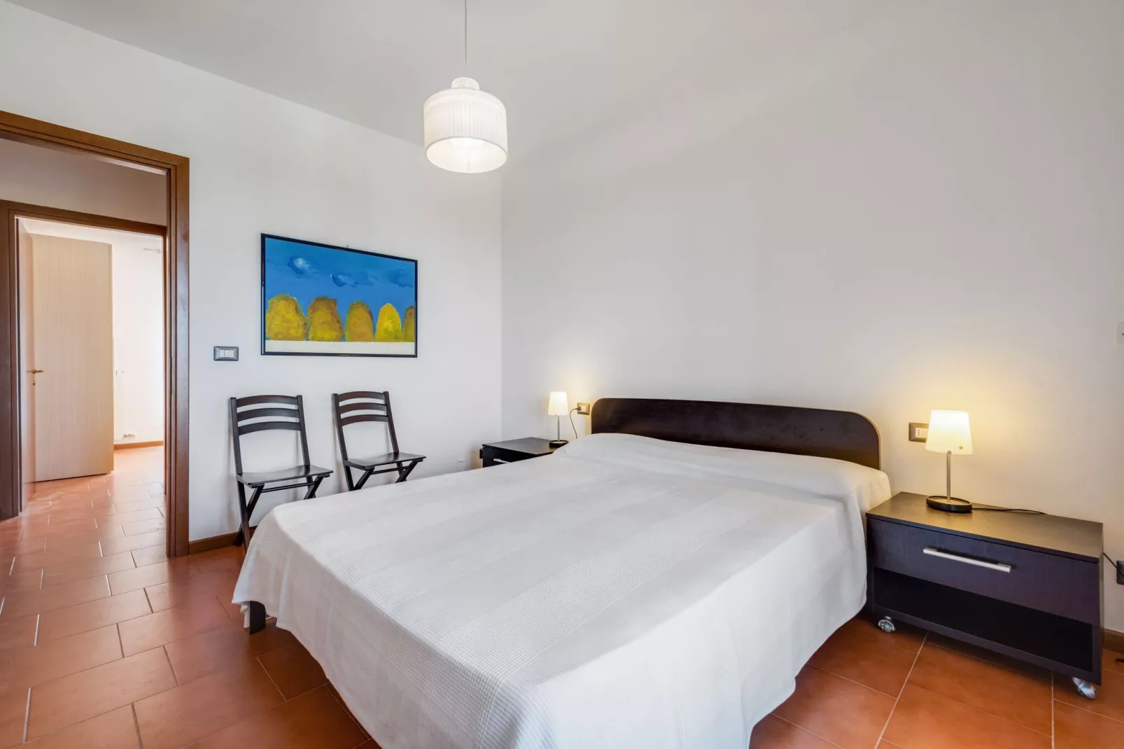 Gezellig vakantiehuis vlak bij het Gardameer met zwembad-Slaapkamer