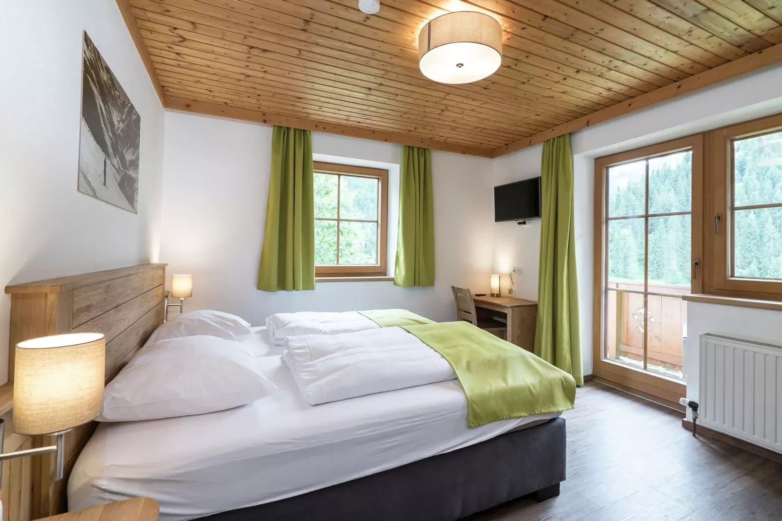 Alpensteinbock Saalbach A-Slaapkamer