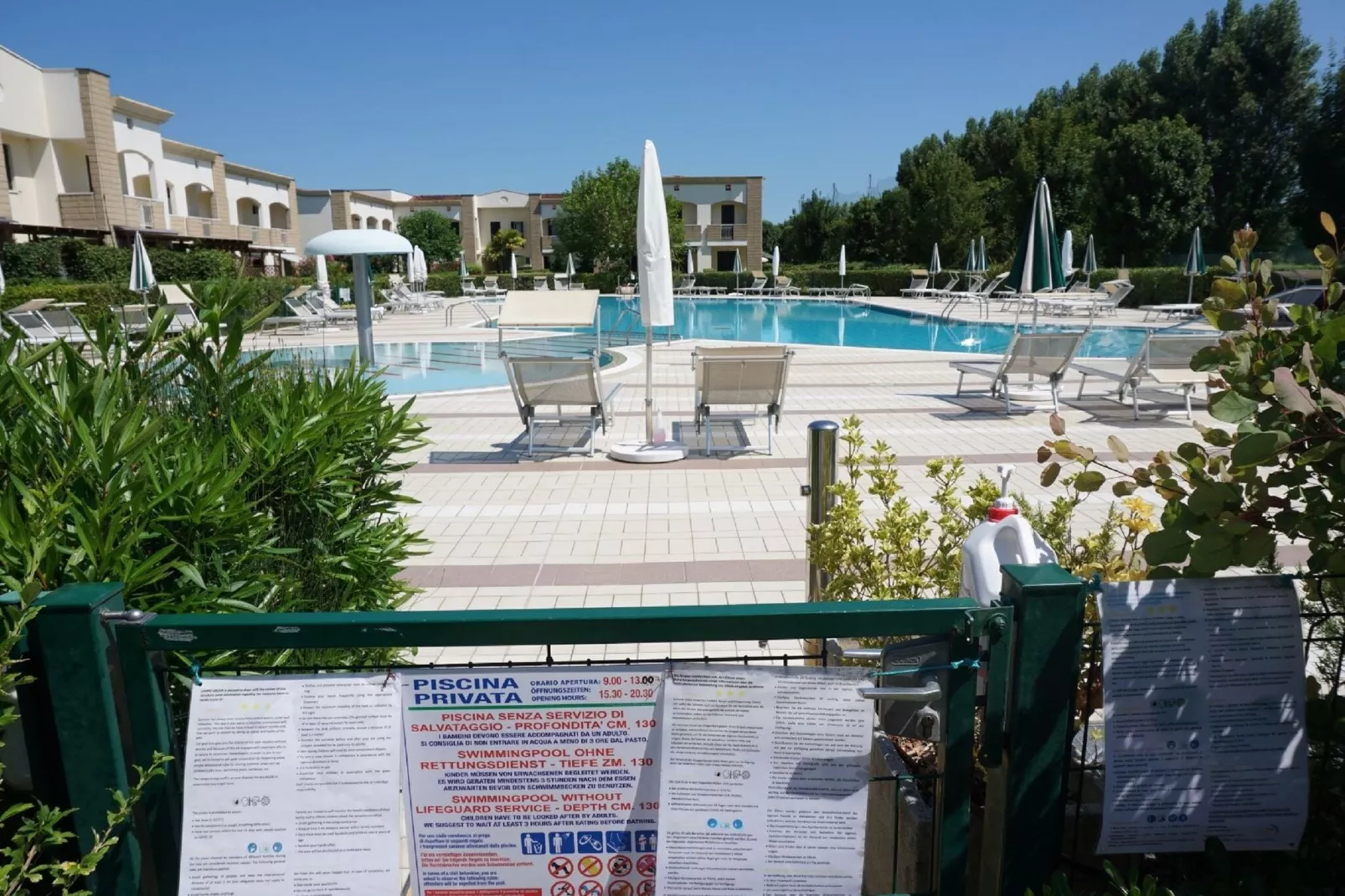 VILLAGGIO BETULLE lido Altanea tipo B villetta-Zwembad
