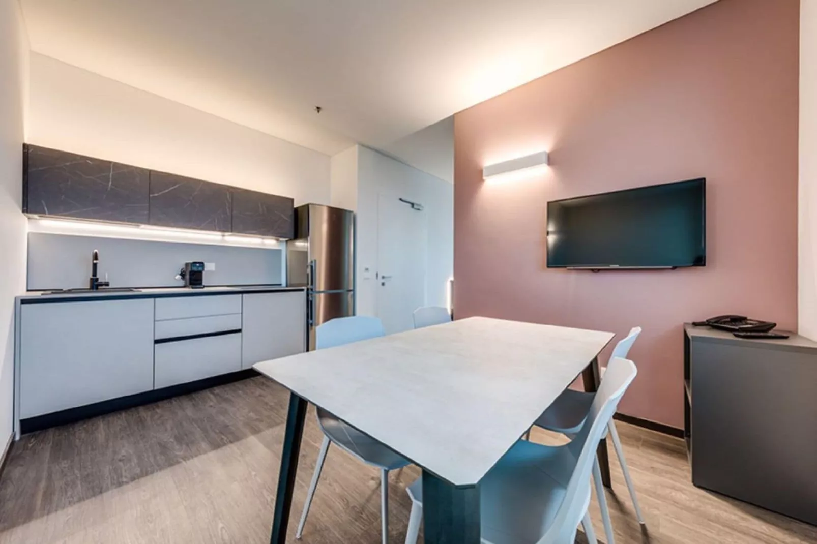 Modern appartement in Mestre vlak bij de zee-Keuken
