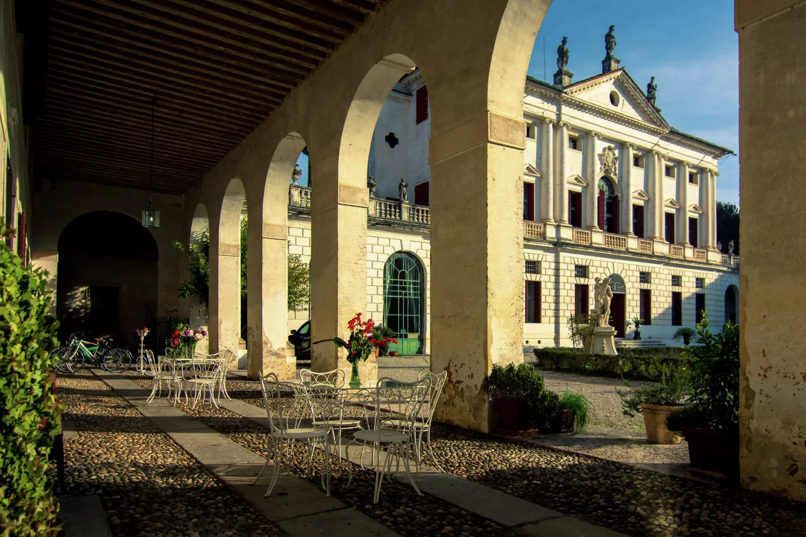 Villa Veneta Padova-Terrasbalkon