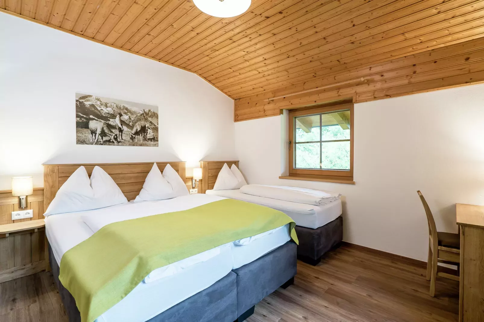Alpensteinbock Saalbach C-Slaapkamer