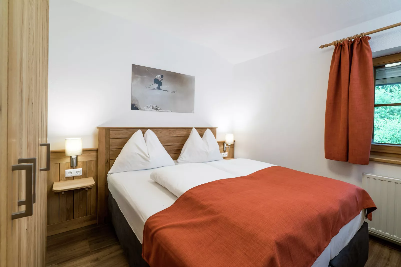 Alpensteinbock Saalbach C-Slaapkamer