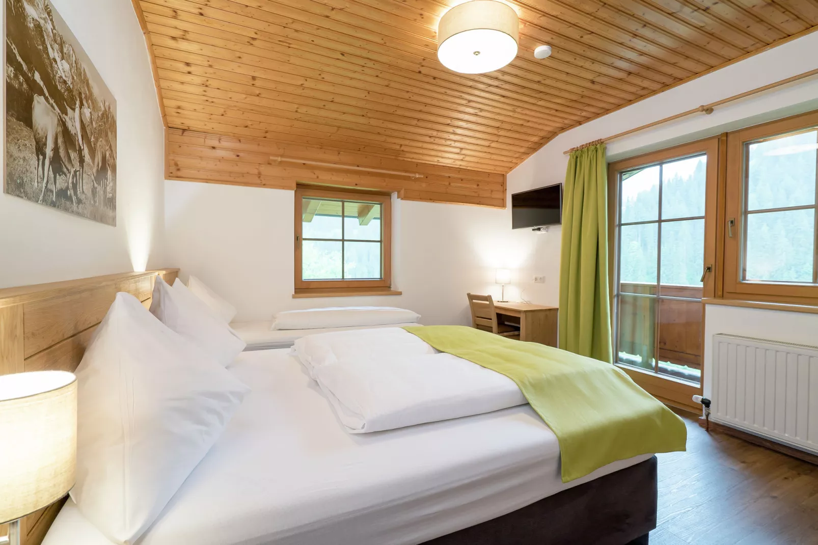 Alpensteinbock Saalbach C-Slaapkamer