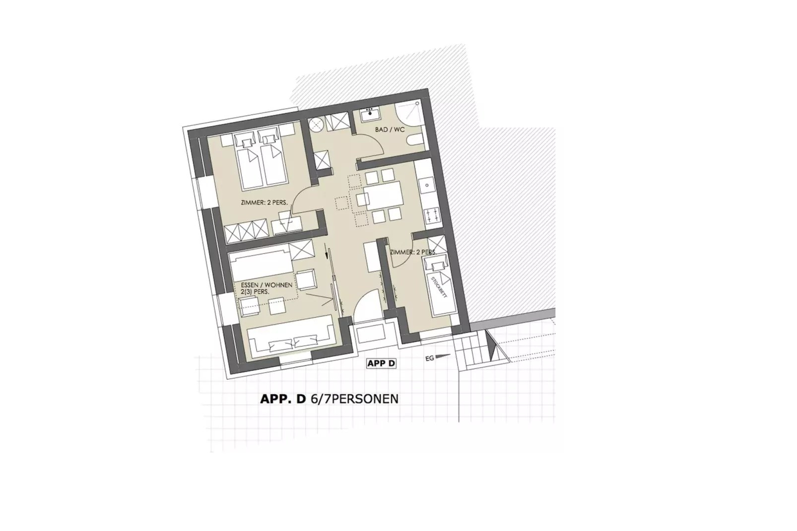 Alpensteinbock Saalbach D-Faciliteiten