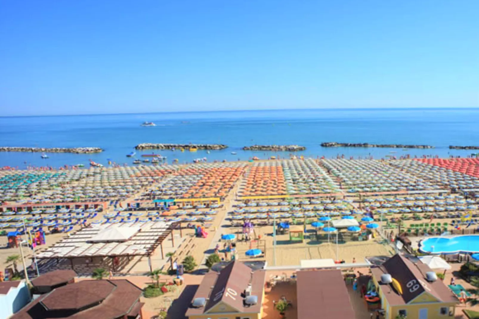 Cattolica Bilo-Gebieden zomer 5km