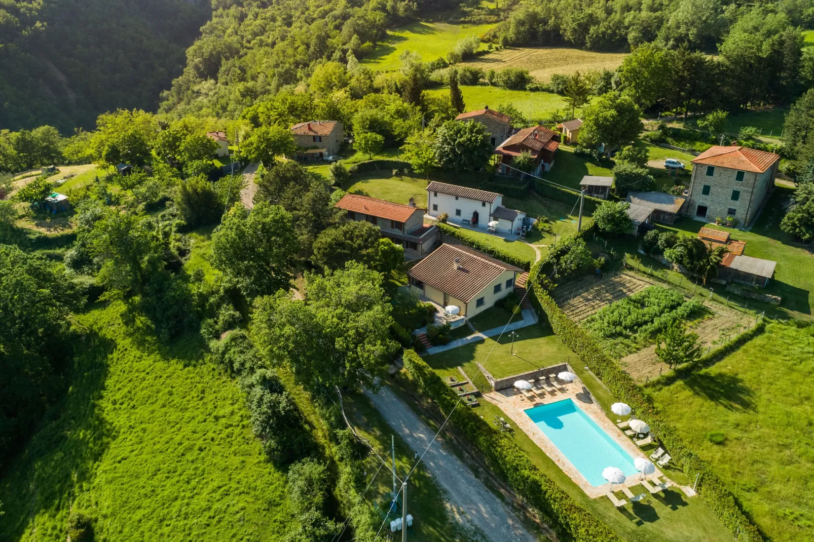 Casa dei Ciompi-Buitenkant zomer
