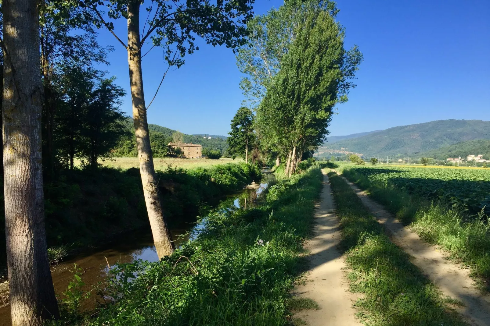 Il Camino-Gebieden zomer 1km
