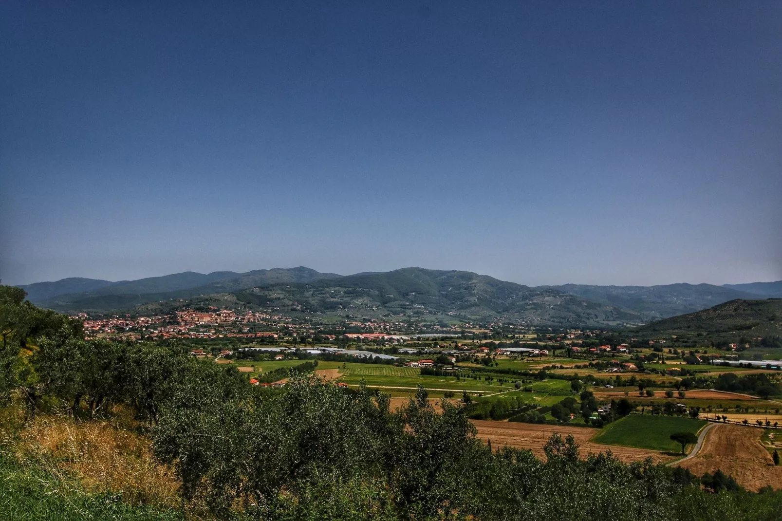 Montecchio-Gebieden zomer 5km
