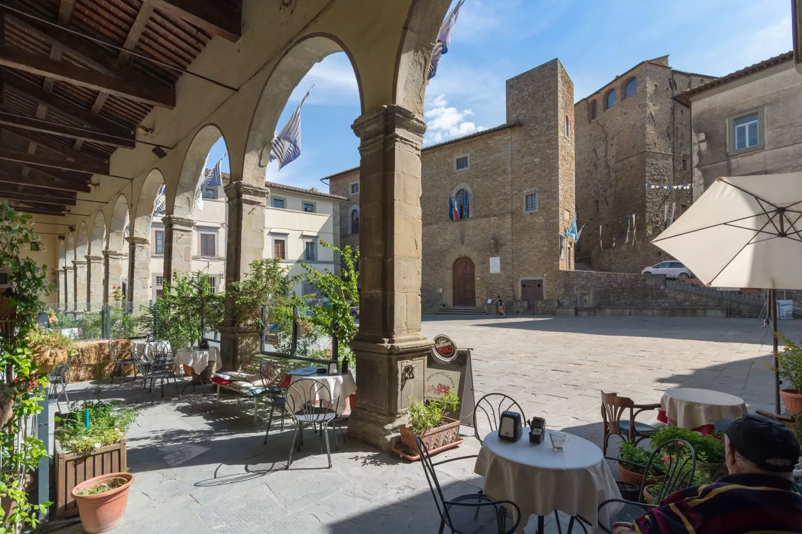 Villa Fiorentino-Gebieden zomer 5km