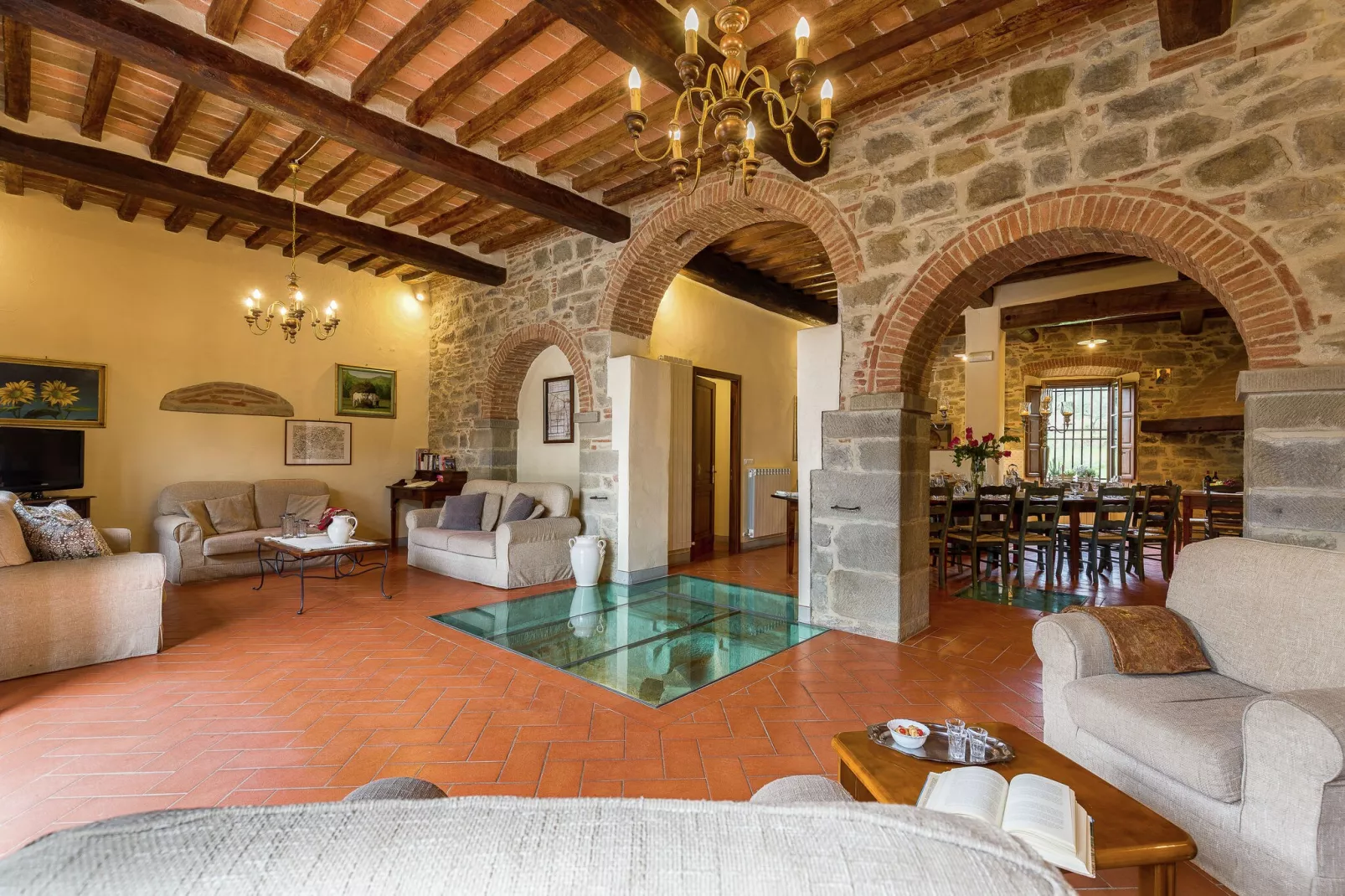 Fontocchio Diciassette-Woonkamer