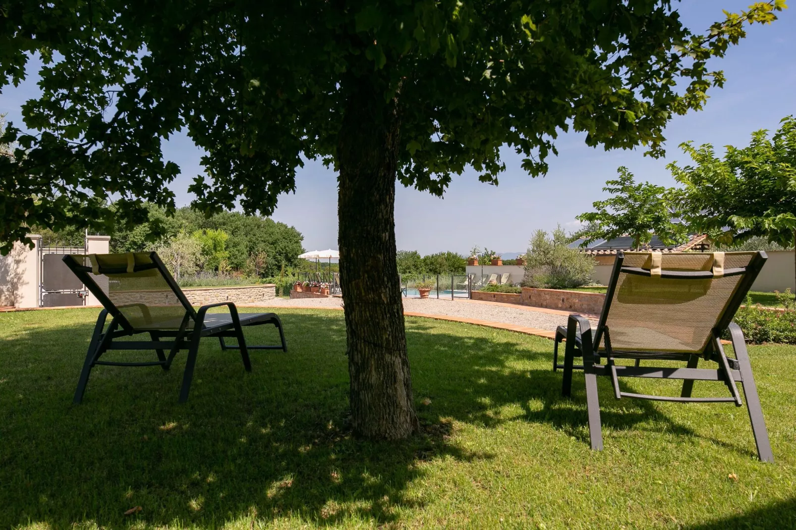 Villa Severina Dieci-Tuinen zomer