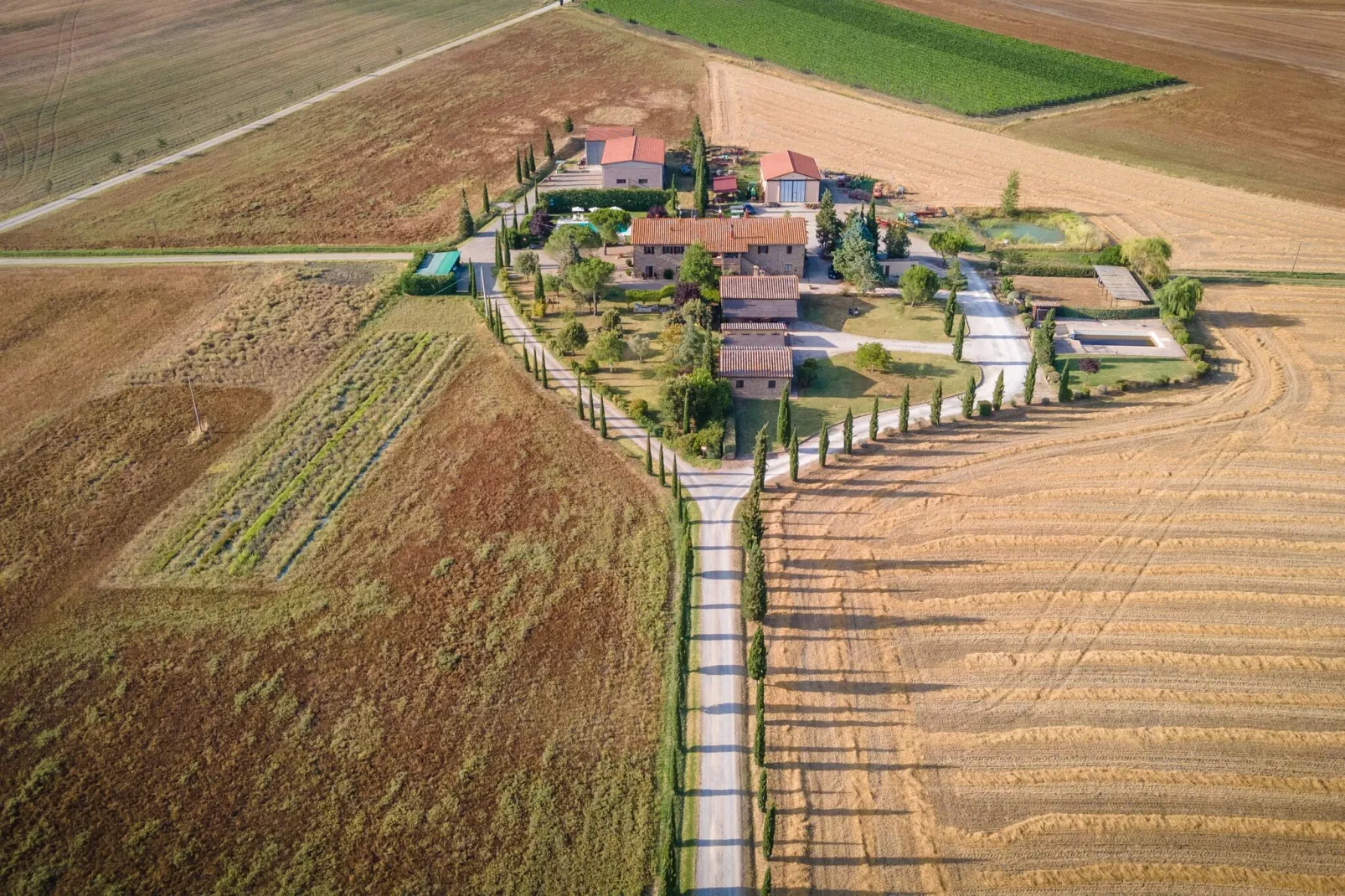 Villa Dezi-Gebieden zomer 1km