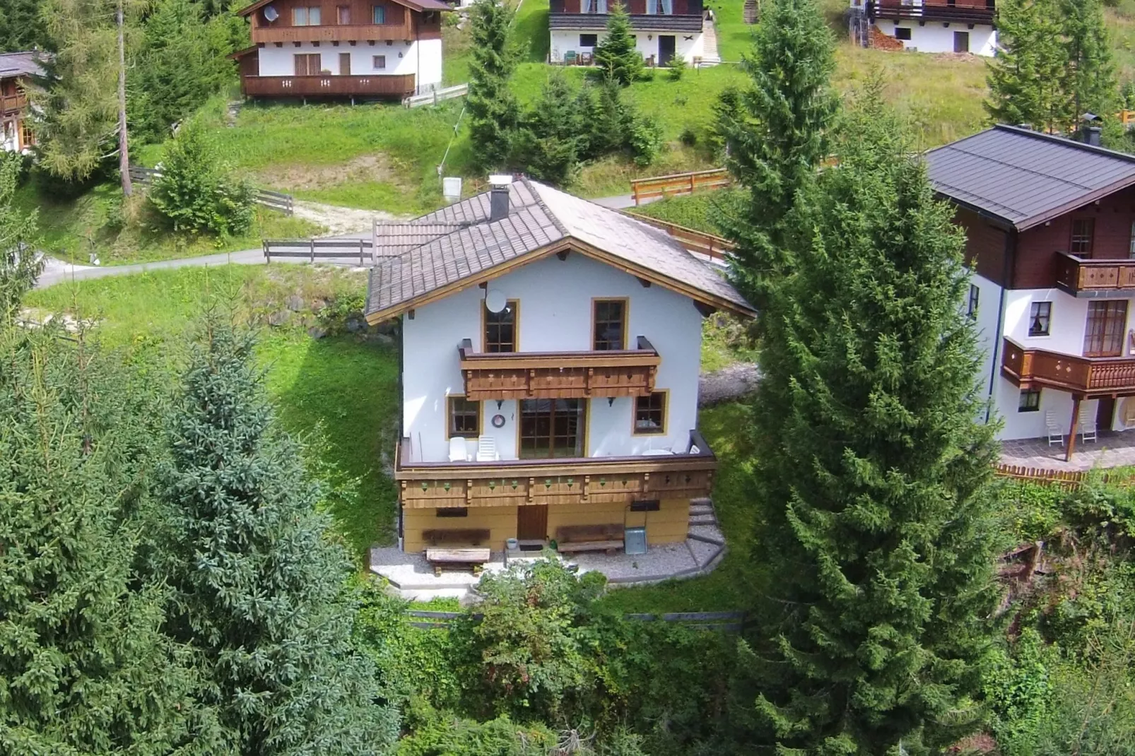 Chalet Sonnberg-Buitenkant zomer