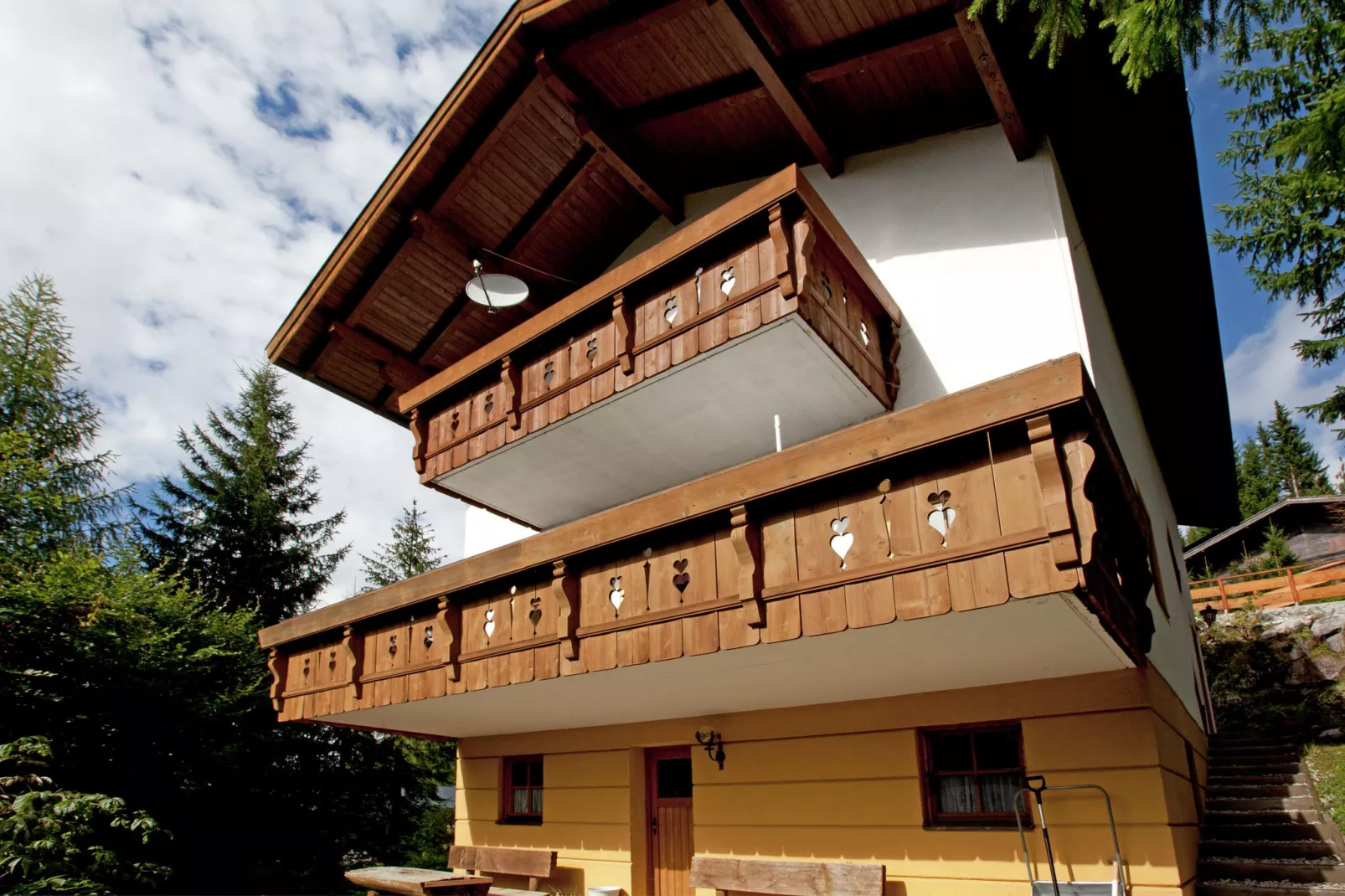 Chalet Sonnberg-Buitenkant zomer