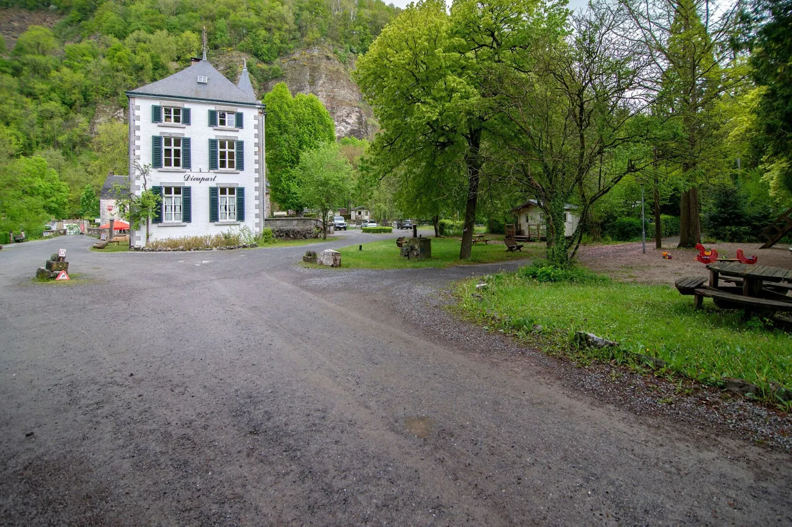 Appartement voor vier Domain Château Dieupart-Gebieden zomer 1km