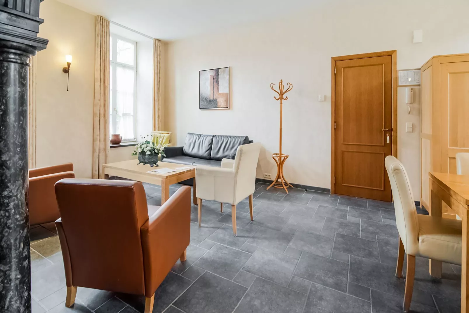 Appartement voor zes Domain Château Dieupart-Woonkamer