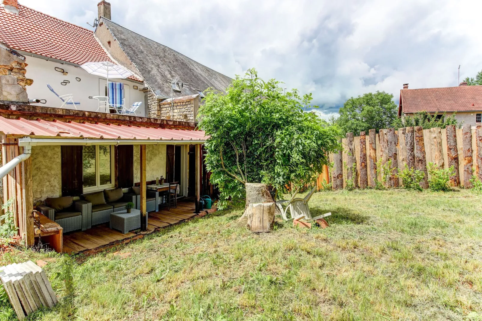 LA MAISON CHAUVE-Terrasbalkon