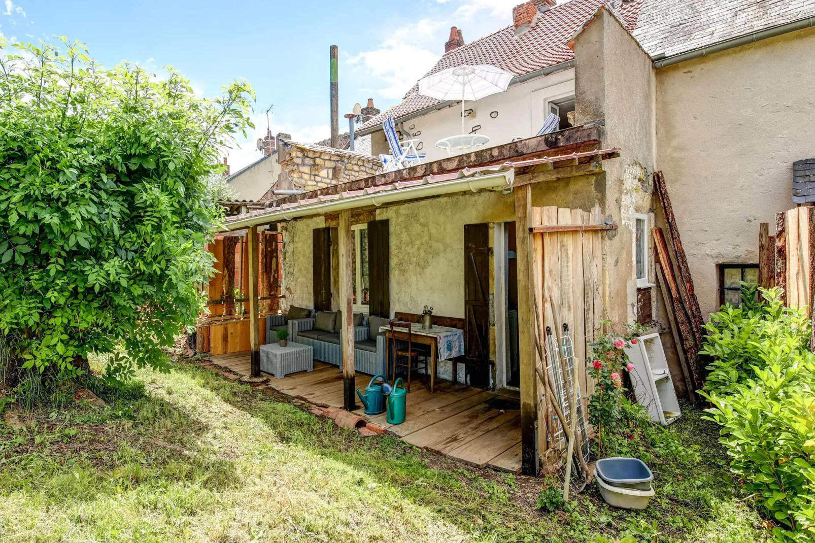 LA MAISON CHAUVE-Terrasbalkon