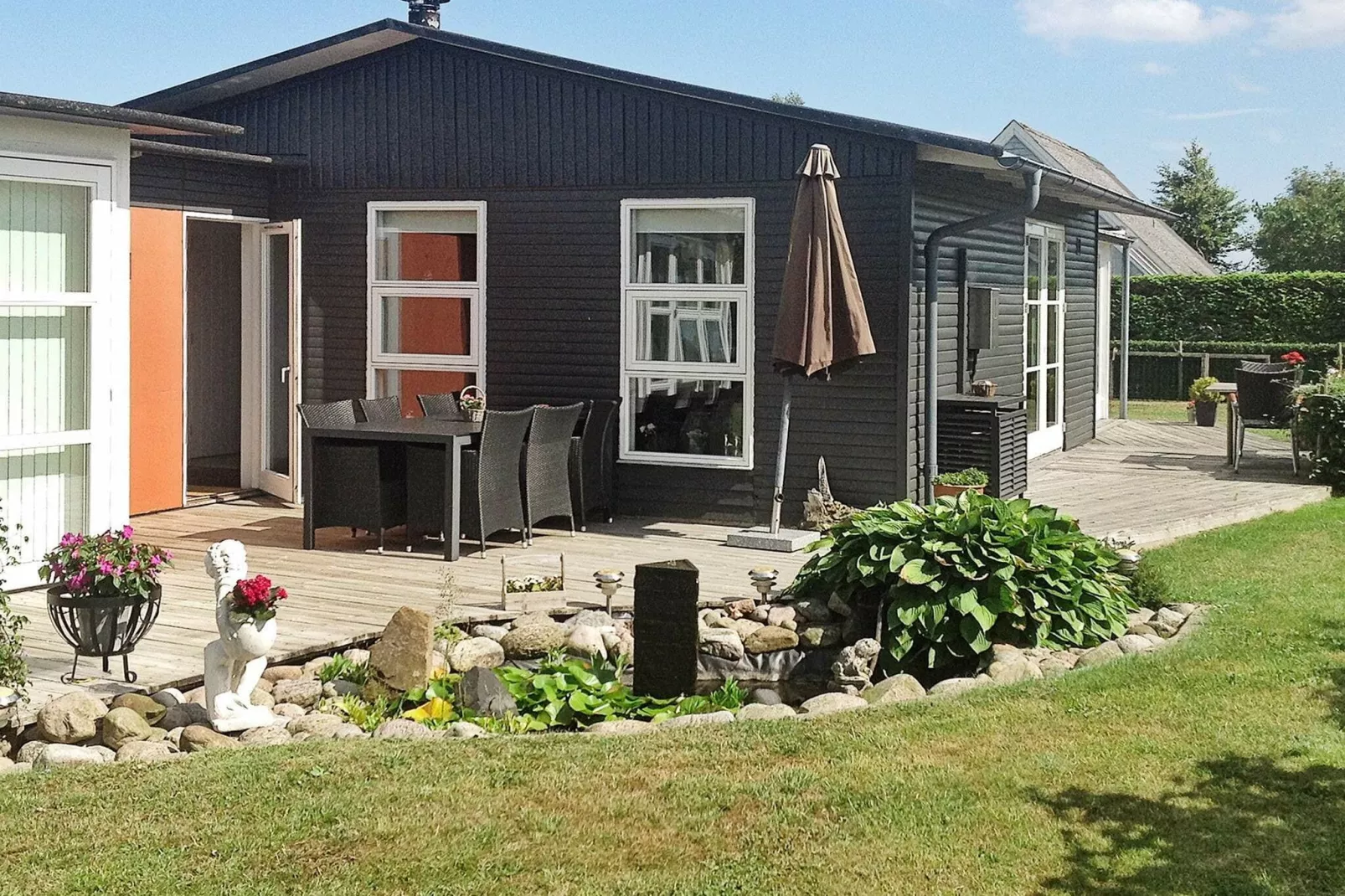 Prettige cottage in Hejls met een barbecue
