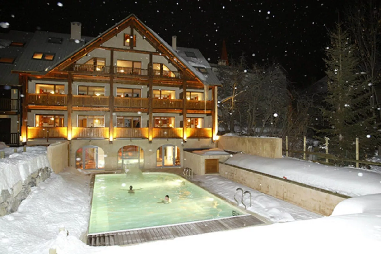 Chalet Clochettes-Exterieur winter