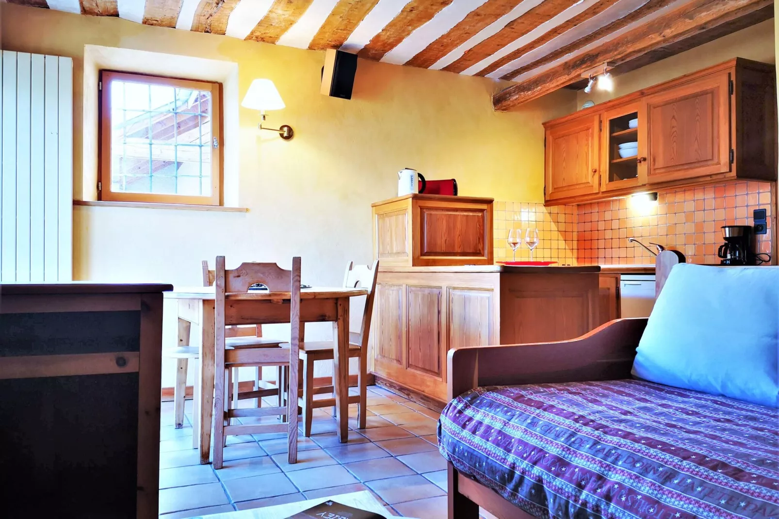 Chalet Clochettes-Woonkamer