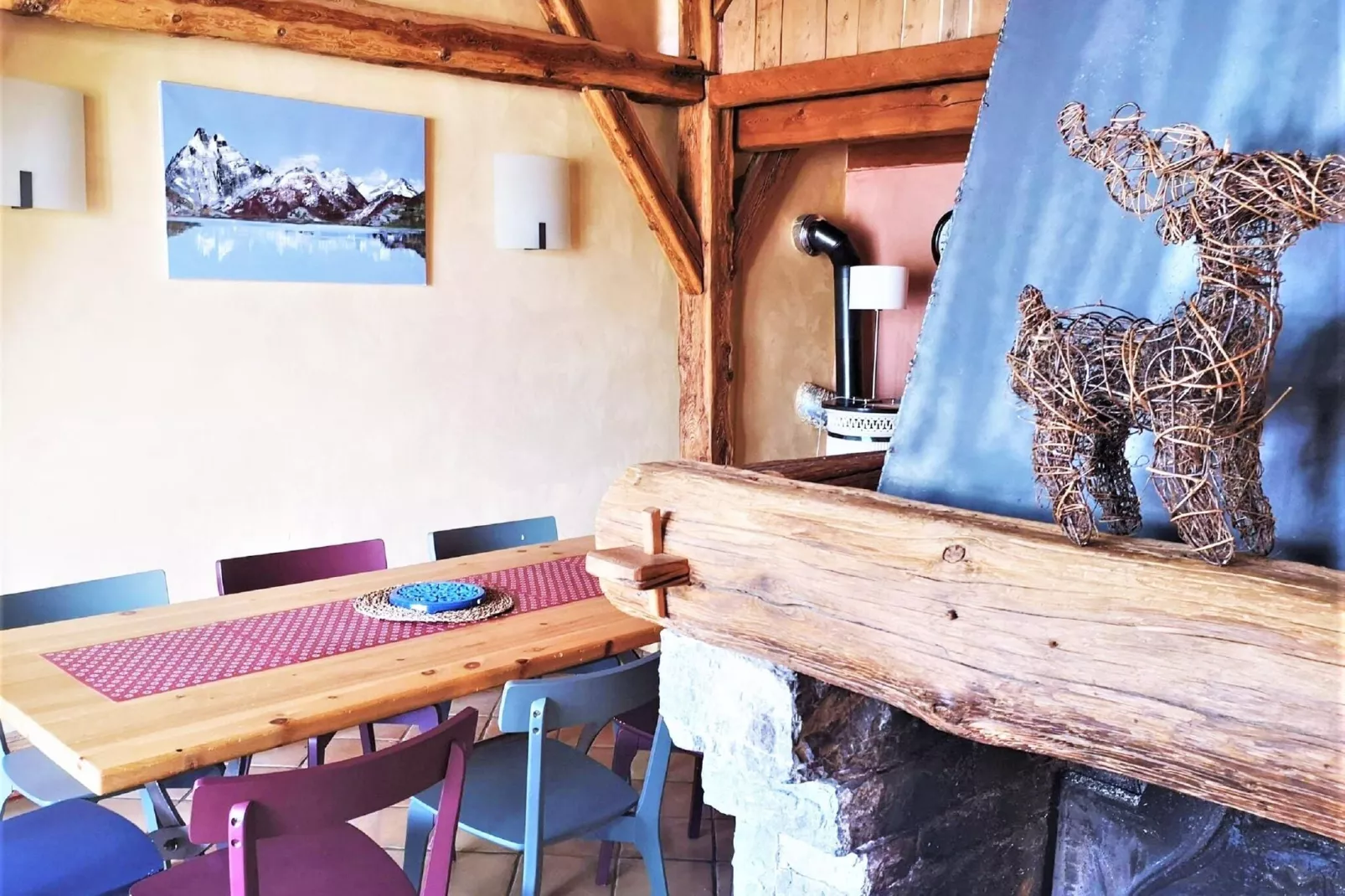 Chalet Clochettes-Eetkamer