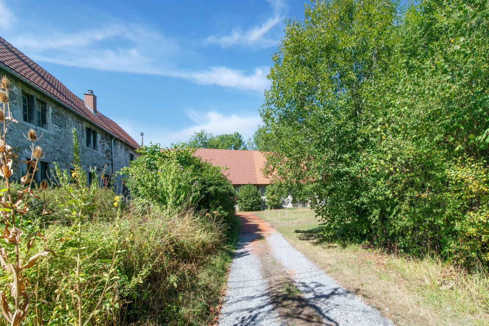 La Grande Ferme-Hal-ontvangst