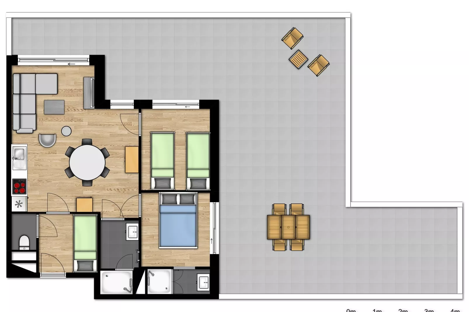 Residence Vence 4-Sfeer