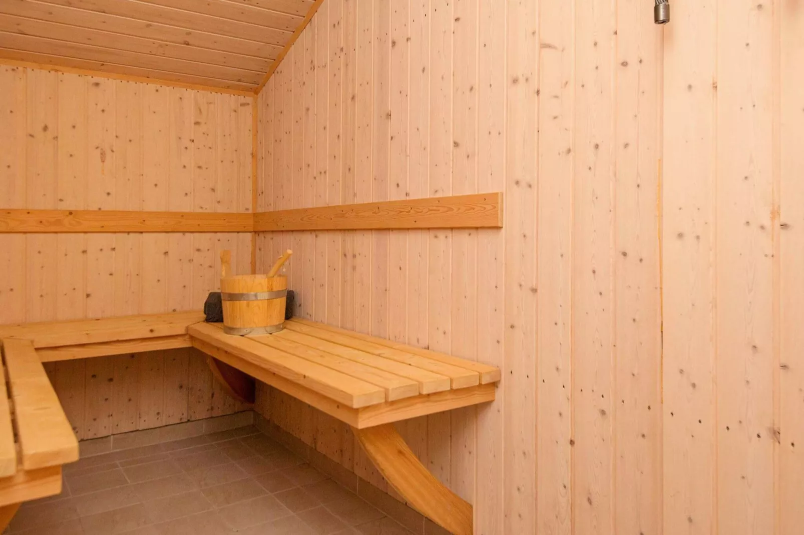 6 persoons vakantie huis in Rønde-Sauna