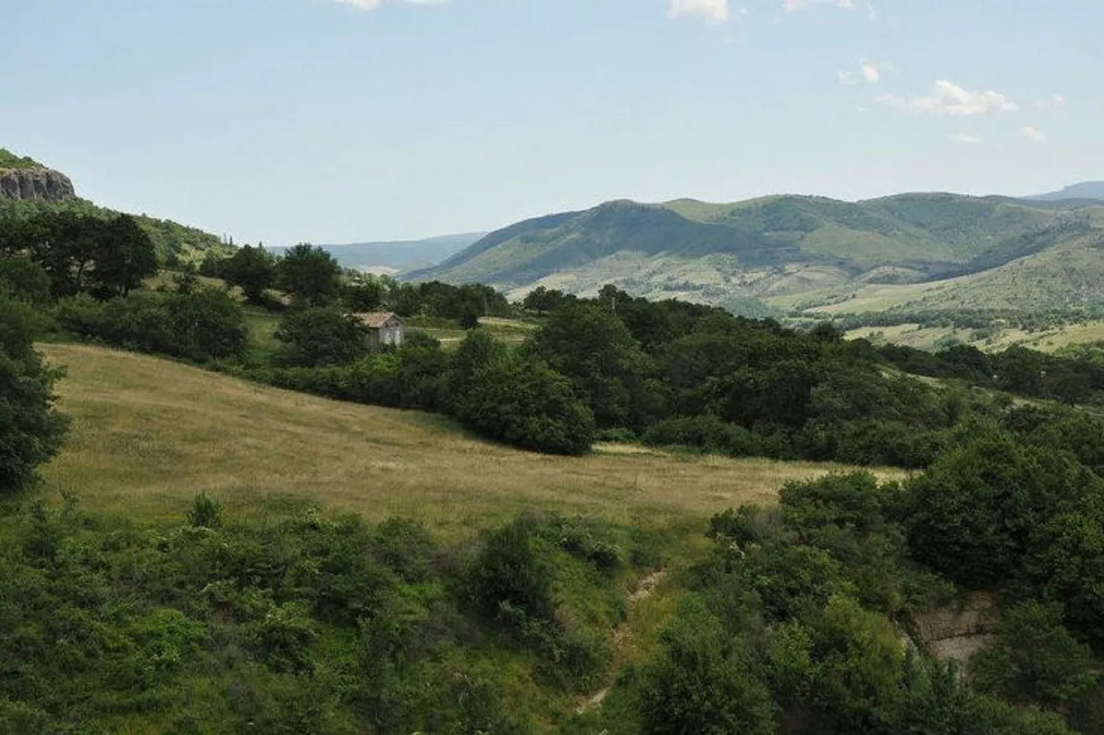 Gite - SAINT PONS-Uitzicht zomer