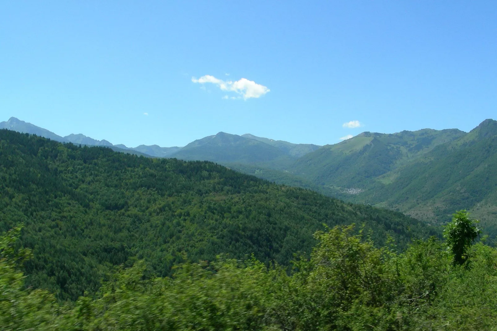 A little house in the mountains-Gebieden zomer 1km