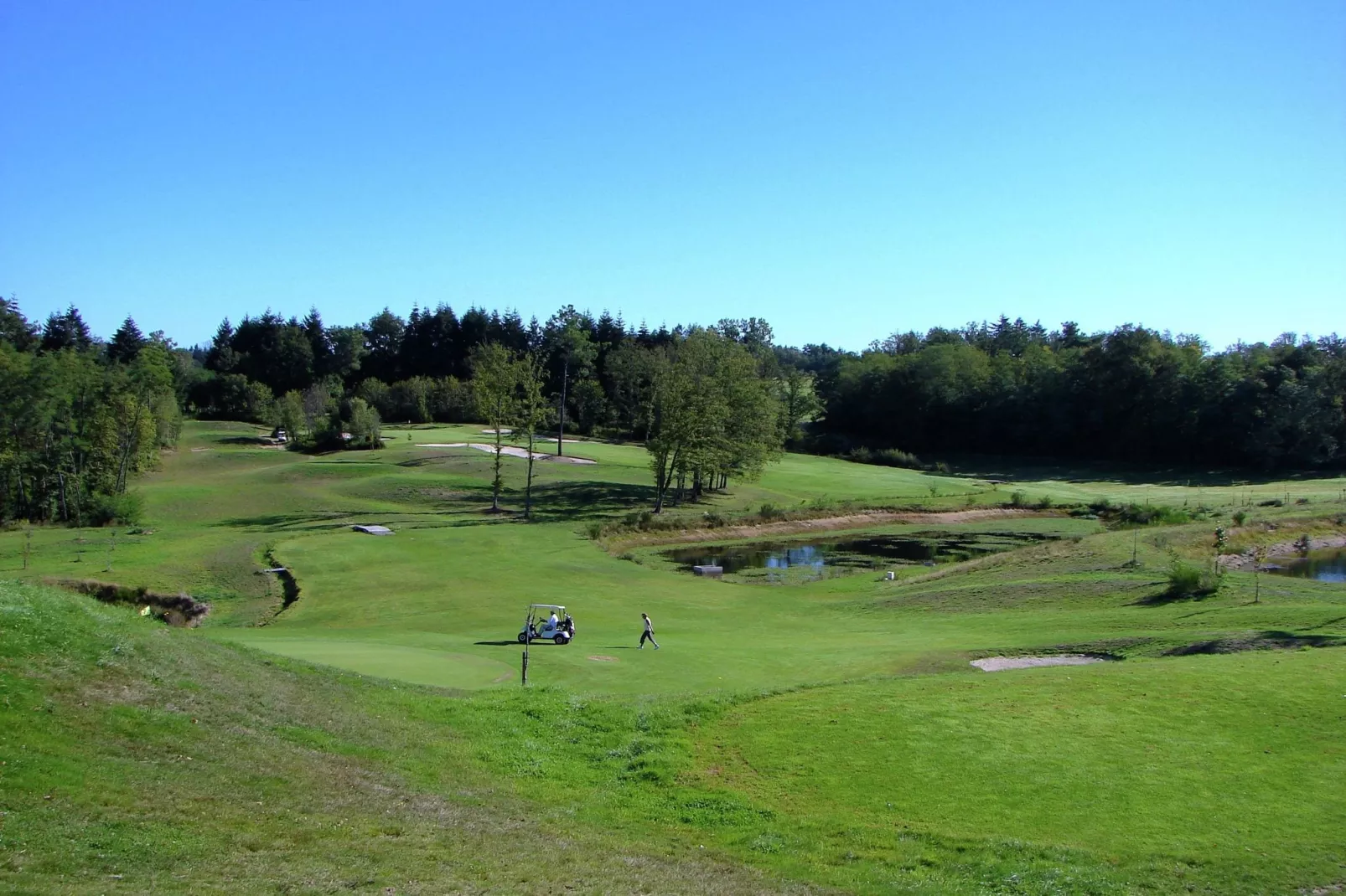 Domaine de Bellac 32P-Gebieden zomer 1km