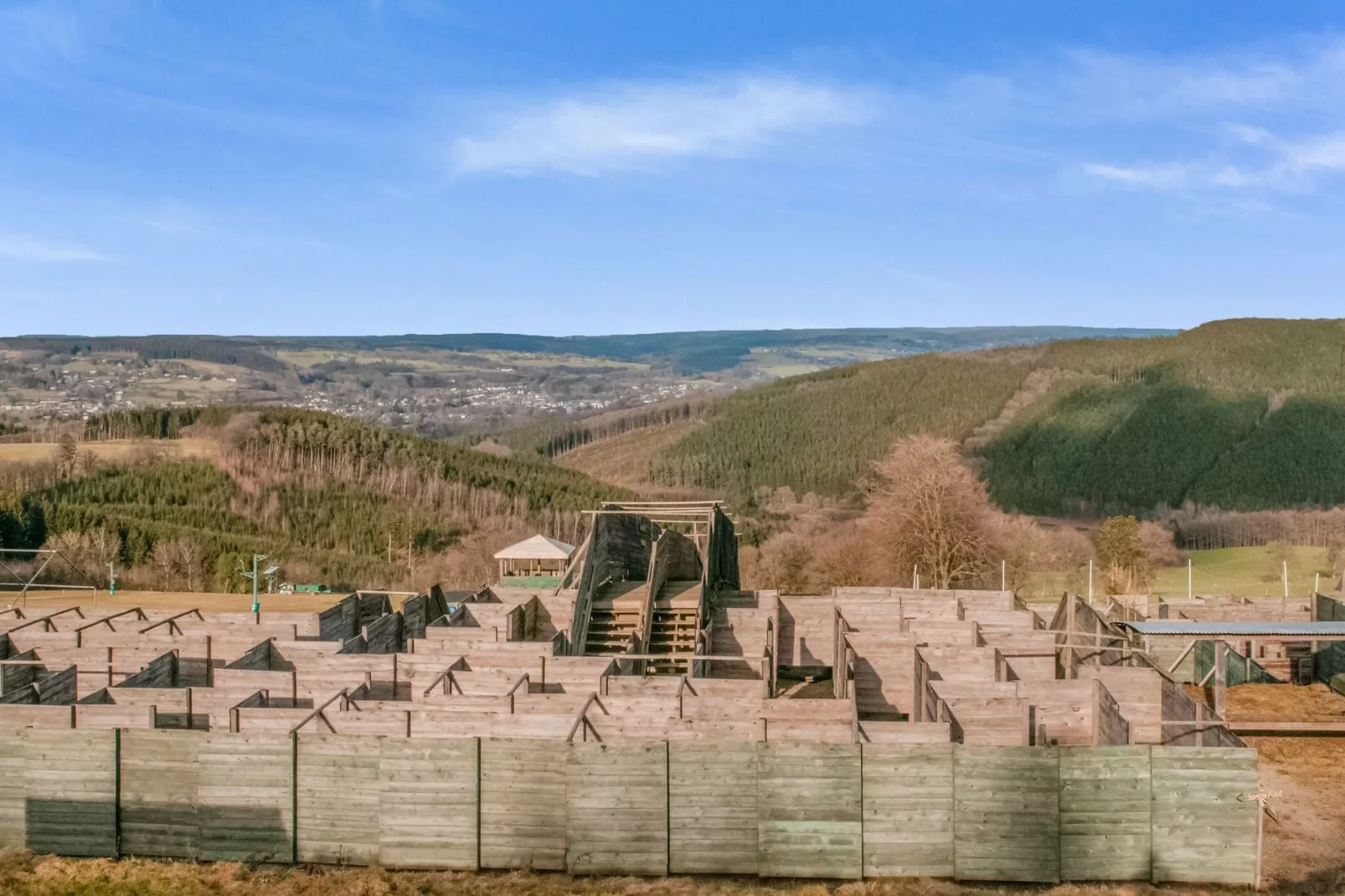 Superbe maison de vacances à Vieslam pour 6 adultes-Gebieden zomer 1km